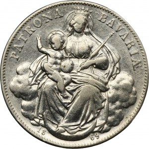 Germany, Kingdom of Bavaria, Ludwig II, Thaler Munich 1869
