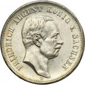 Kingdom of Saxony, Frederick Augustus III, 3 Mark Muldenhütten 1911 E