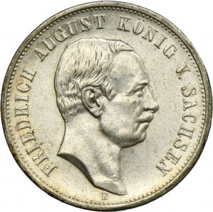 Kingdom of Saxony, Frederick Augustus III, 3 Mark Muldenhütten 1911 E