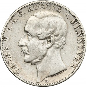 Germany, Kingdom of Hannover, Georg V, Thaler Hannover 1859 B