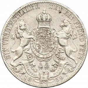 Germany, Kingdom of Hannover, Georg V, Thaler Hannover 1859 B