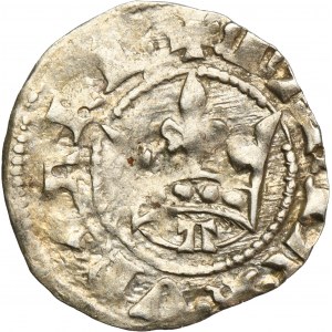 Hungary, Mary of Anjou, Denarius undated - RARE