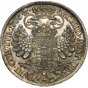 Austria, Maria Theresa, Thaler Hall 1765