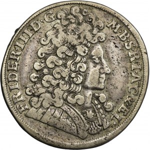 Germany, Brandenburg-Prussia, Friedrich III, 2/3 Thaler (gulden) Berlin 1691 LCS