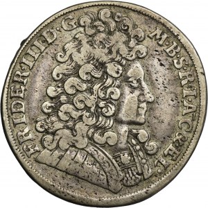 Germany, Brandenburg-Prussia, Friedrich III, 2/3 Thaler (gulden) Berlin 1691 LCS