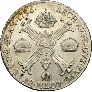 Austrian Netherlands, Franz II, Thaler (Kronentaler) Prague 1796 C
