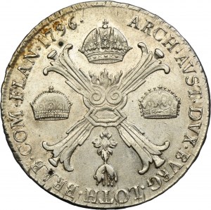 Austrian Netherlands, Franz II, Thaler (Kronentaler) Prague 1796 C