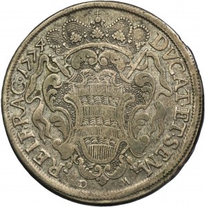 Republic of Ragusa, Thaler Dubrovnik 1774 DM