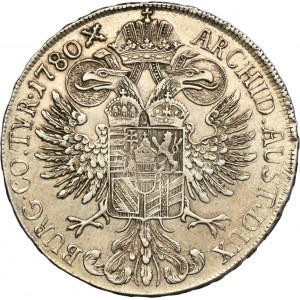Austria, Maria Theresa, Thaler Günzburg 1780 SF