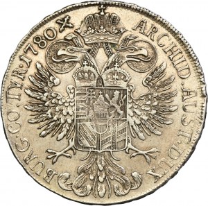 Austria, Maria Theresa, Thaler Günzburg 1780 SF