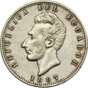 Ecuador, 1 Sucre Lima 1897