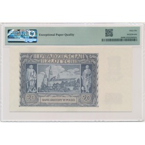 20 złotych 1940 - L - PMG 66 EPQ