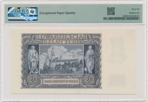 20 złotych 1940 - G - PMG 66 EPQ