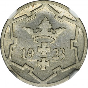 Free City of Danzig, 5 pfennige 1923 - NGC PF64 - PROOF