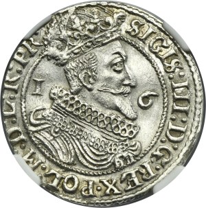 Sigismund III Vasa, 1/4 Thaler Danzig 1626 - PR• - NGC MS63