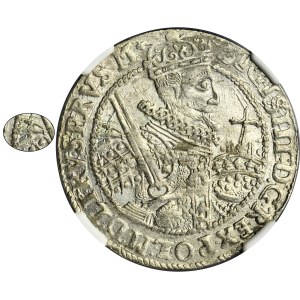 Sigismund III Vasa, 1/4 Thaler Bromberg 1622 - PRVS M - NGC MS63 - UNLISTED