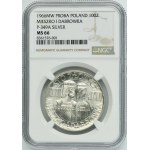 PRÓBA, 100 złotych 1966 Mieszko i Dąbrówka półpostacie - NGC MS66