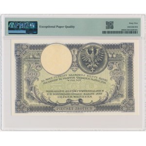 500 złotych 1919 - S.A. - PMG 65 EPQ