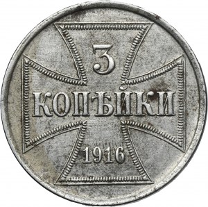 Ost, 3 Kopeck Berlin 1916 A