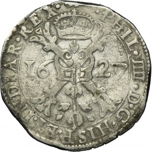 Spanish Netherlands, Duchy of Artois, Philip IV, Patagon Arras 1627