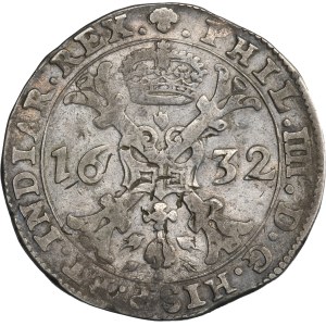Spanish Netherlands, Brabant, Philip IV, Patagon Brussels 1632