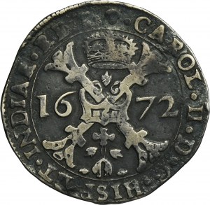 Spanish Netherlands, Flanders, Charles II, Patagon Bruges 1672