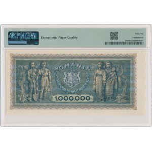 Rumunia, 1 milion lei 1947 - PMG 66 EPQ