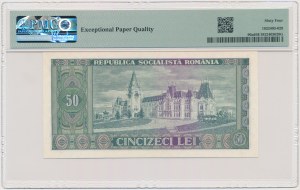 Romania, 50 Lei 1966 - PMG 64 EPQ