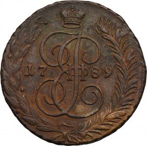 Russia, Catherine II, 5 Kopeck Anninsk 1789 AM