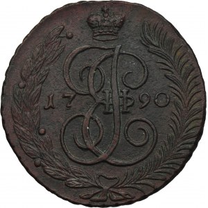 Russia, Catherine II, 5 Kopeck Anninsk 1790 AM