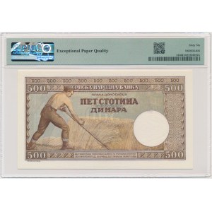 Serbia, 500 Dinara 1942 - PMG 66 EPQ