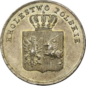 November Uprising, 5 zloty Warsaw 1831 KG