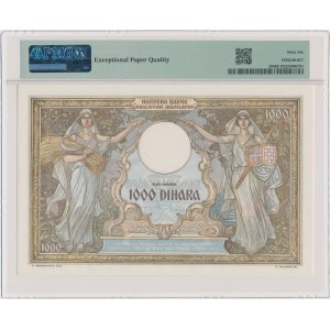 Jugosławia, 1.000 dinarów 1931 - PMG 66 EPQ