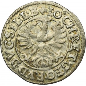 Silesia, Duchy of Liegnitz-Brieg-Wohlau, Johann Christian and Georg Rudolf, 3 Kreuzer Reichenstein 1617 BH