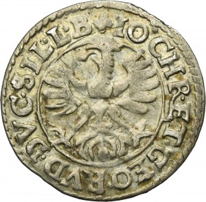 Silesia, Duchy of Liegnitz-Brieg-Wohlau, Johann Christian and Georg Rudolf, 3 Kreuzer Reichenstein 1617 BH