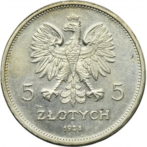 Nike, 5 złotych Warszawa 1928