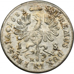 Germany, Brandenburg-Prussia, Friedrich Wilhelm, 18 Groschen Königsberg 1685 HS