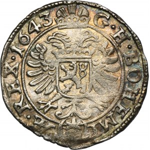 Austria, Ferdinand III, 3 Kreuzer Prague 1643