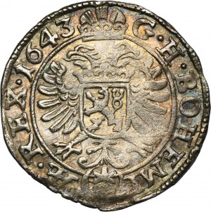 Austria, Ferdinand III, 3 Kreuzer Prague 1643