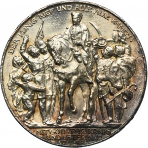 Germany, Kingdom of Prussia, Wilhelm II, 3 Mark Berlin 1913 A