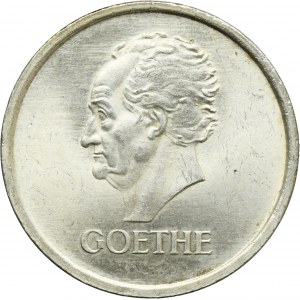 Germany, Weimar Republic, 3 Mark Berlin 1931 A - Goethe