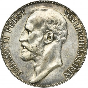 Liechtenstein, Johann II, 5 Crown Wien 1904