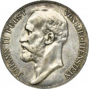 Liechtenstein, Johann II, 5 Crown Wien 1904