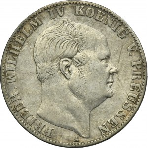 Germany, Kingdom of Prussia, Friedrich Wilhelm IV, Thaler Berlin 1860 A