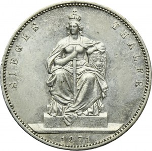 Germany, Kingdom of Prussia, Wilhelm I, Siegesthaler Berlin 1871 A