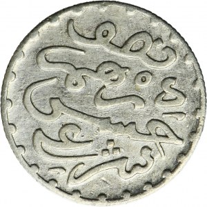 Morocco, Moulay al-Hasan I, 1/2 Dirham Paris 1299 (1882)