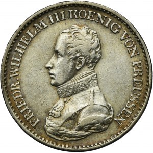 Germany, Kingdom of Prussia, Friedrich Wilhelm III, Thaler Düsseldorf 1819 D