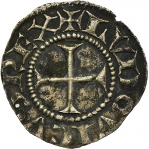 France, Louis IX, Denier tournois Tours undated