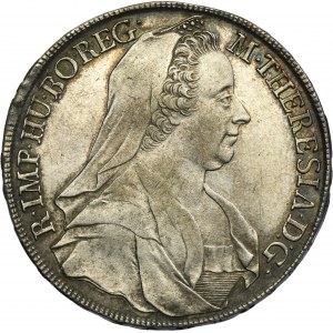 Austria, Maria Theresa, Thaler Hall 1771