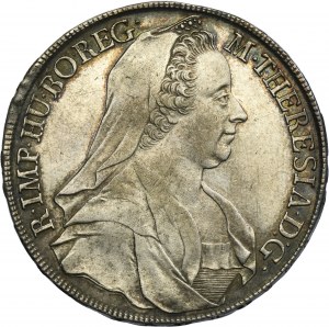 Austria, Maria Theresa, Thaler Hall 1771